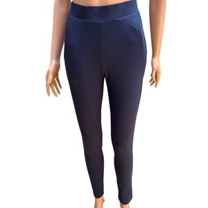 Women's Navy Polyester Blend Leggings Small (3 for $12 item)